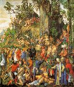 Albrecht Durer Martyrdom of the Ten Thousand oil on canvas